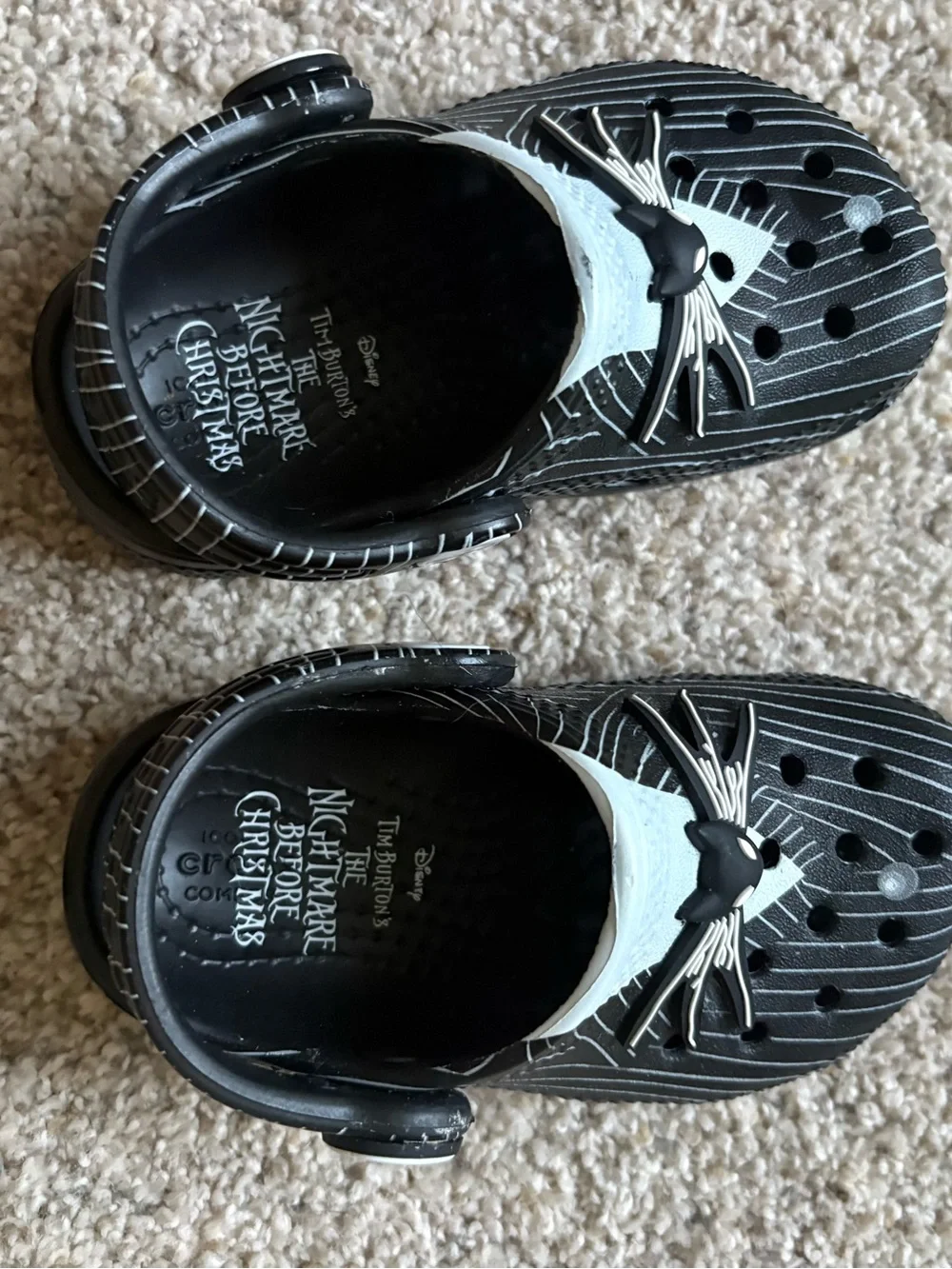 NEW Crocs Toddlers' Nightmare Before Christmas Classic Clog C6